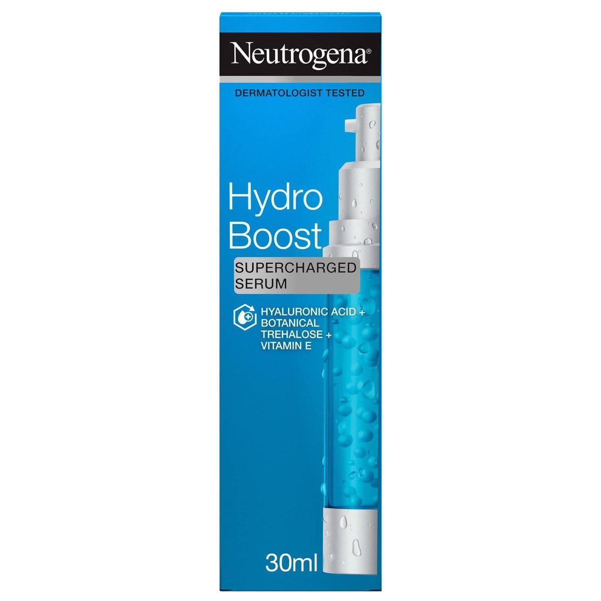 Neutrogena Hydro Boost Water Gel (1x 50ml), Oil-Free Face Cream with Hyaluronic Acid, Amino Acids and Electrolytes, Lightweight Face Care with 72 Hour Hydration, For Acne-Prone and Sensitive Skin