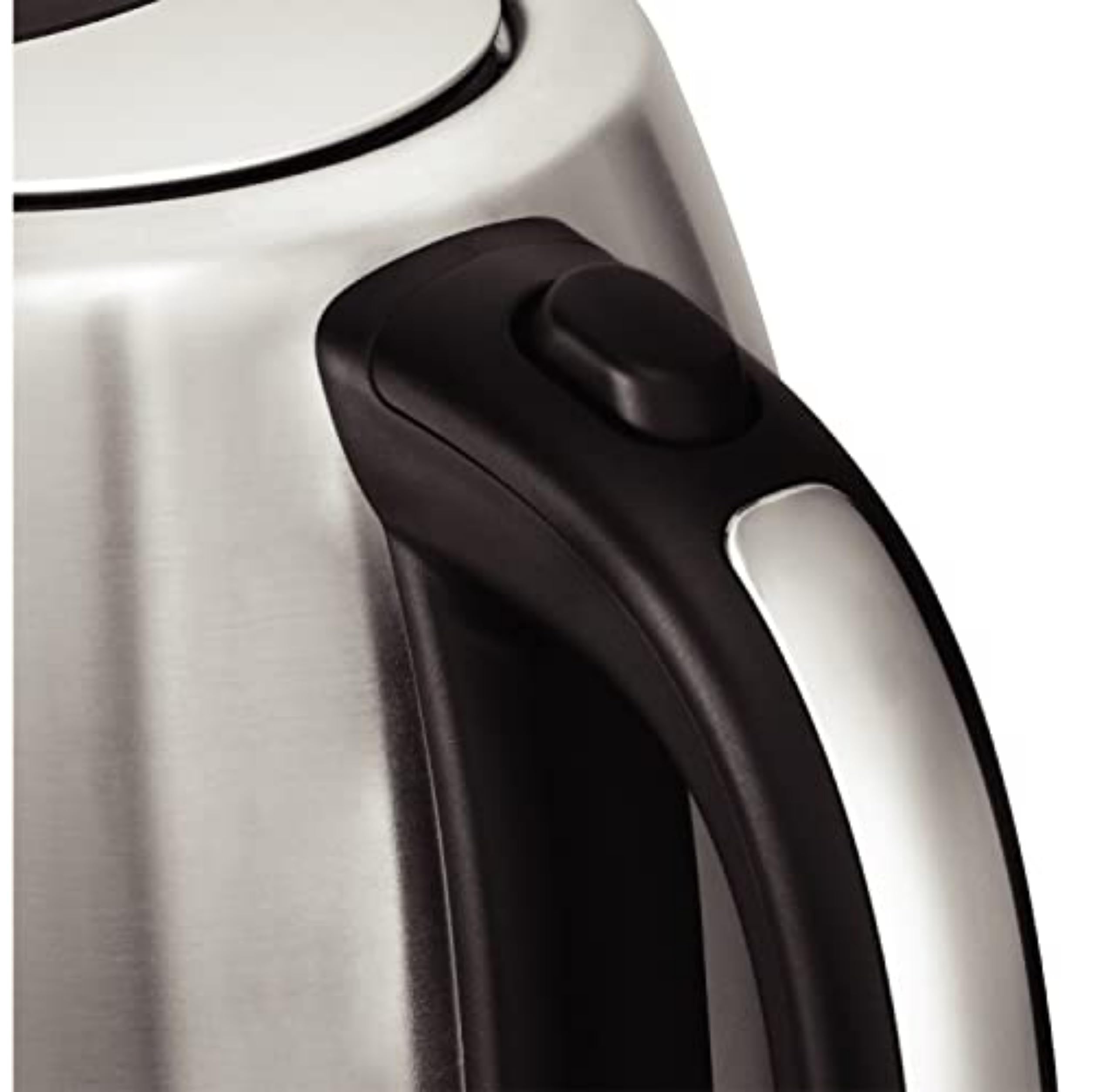 Russell Hobbs Brushed Stainless Steel Electric 1.7L Cordless Kettle (Quiet & Fast Boil 3KW, Removable washable anti-scale filter, Push button lid, Perfect pour spout) 20460